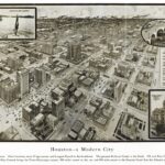 Historical photo of Houston advertising its attractiveness as an economic hub.